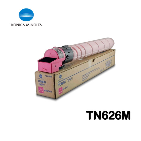Toner Konica Minolta TN626M (ACV1330) Magenta 28,000 Páginas