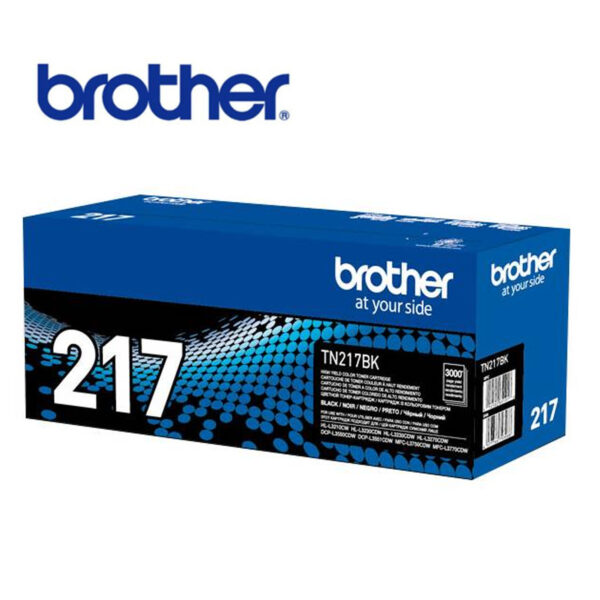 TONER BROTHER TN217BK BLACK(L3270/L3551/L3750)3000 PAG.
