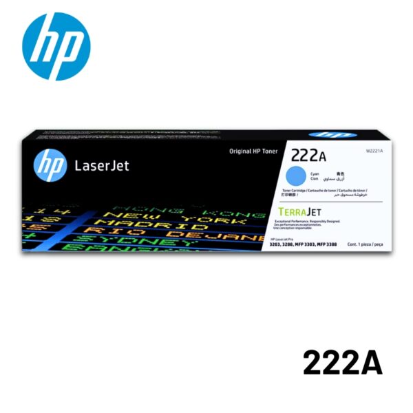 Toner Hp 222a CYAN Original Laserjet W2221a