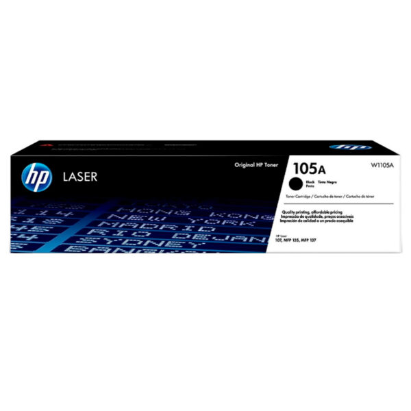 TONER HP W1105A 105A L.J 107W NEGRO 1.000 PAGINAS