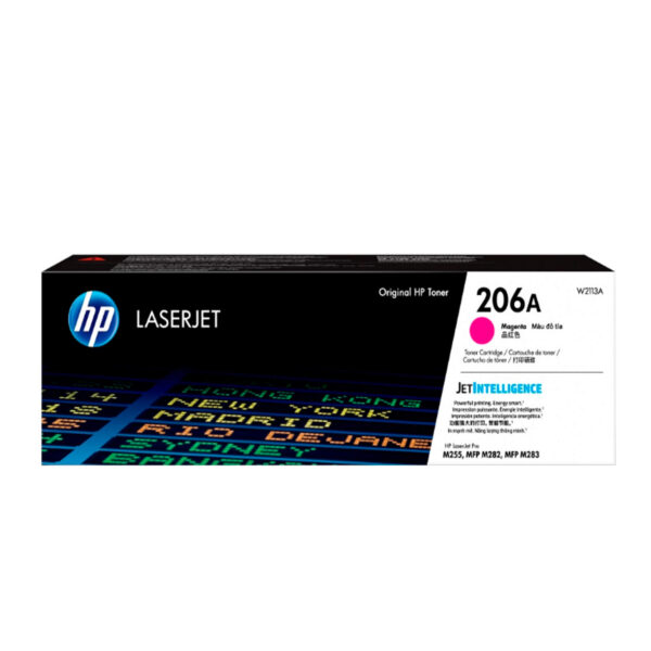 TONER HP W2113A 206A L.J M255WD MAGENTA 1.250 PAGINAS