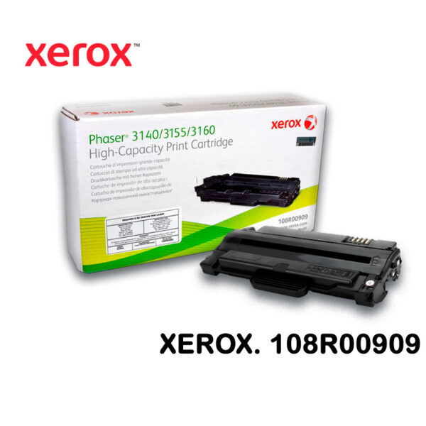 Tóner Xerox 108R00909 Black High Capacity Phaser 3140, 3160