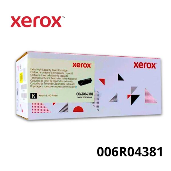 Toner Xerox 006R04381 Negro  B305 / B310 / B315.