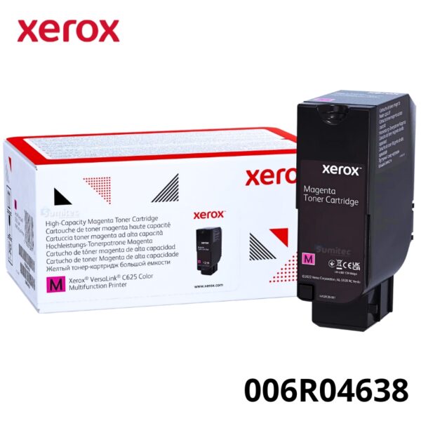 Xerox VersaLink C625  006R04638 Magenta, rendimiento de 16,000 páginas.