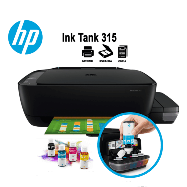 IMPRESORA HP INK TANK 315 MULTIFUNCIONAL - Z4B04A