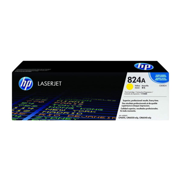 TONER HP CB382A 824A L.J CP6015N YELLOW 21.000 PAGINAS