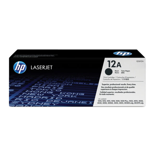 TONER HP Q2612A 12A L.J 1020 NEGRO 2.000 PAGINAS