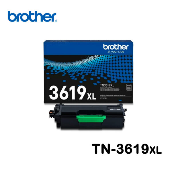 Toner Brother TN-3619XL Rendimiento 25,000 paginas