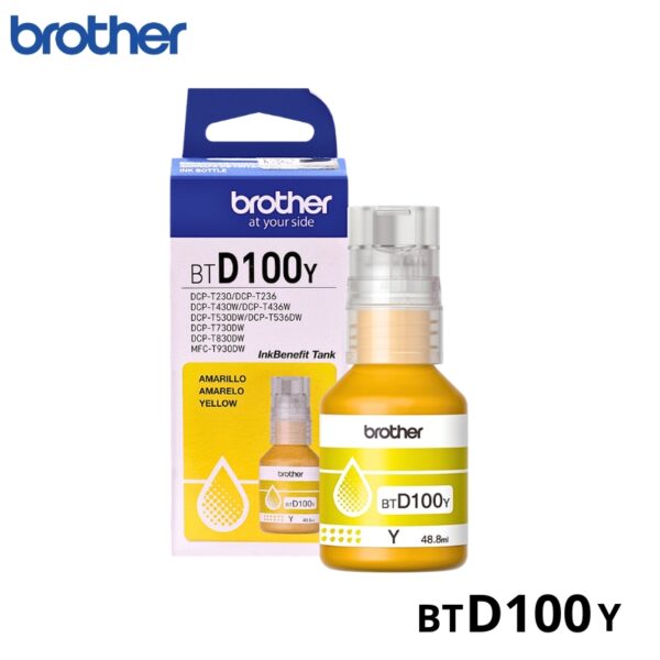 Brother BTD100Y Yellow | Tinta Original