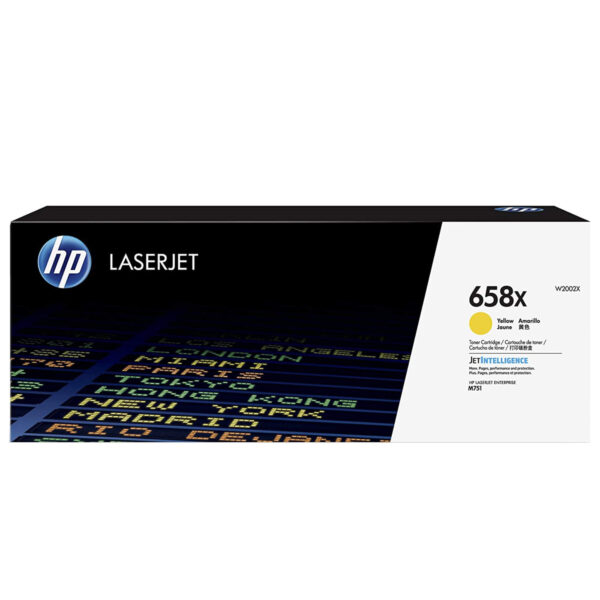 TONER HP W2002X (658X) L.J. M571 YELLOW 28,000 PAGINAS
