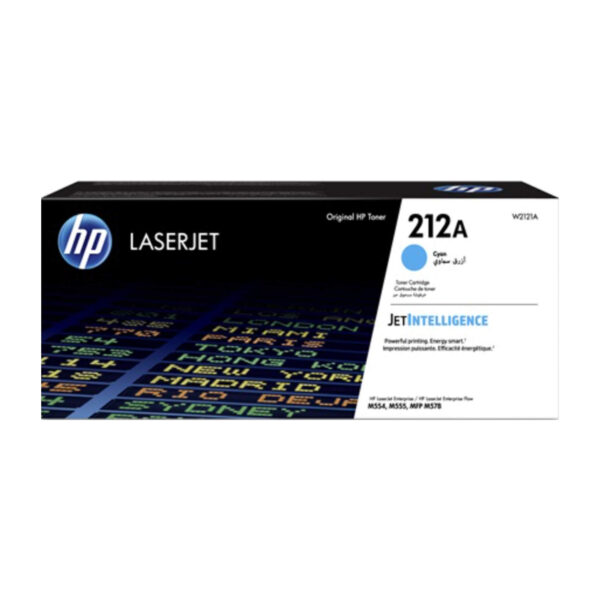 TONER HP W2121A 212A L.J. M555 CYAN 4,500 PGS