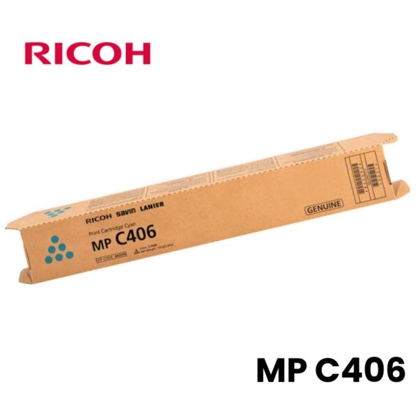 Toner Ricoh 842092 MP C406 Cyan 6,000 pag.