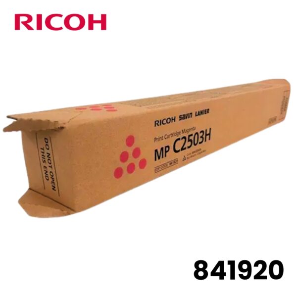 Toner Ricoh 841920 Magenta MP C2503 Original