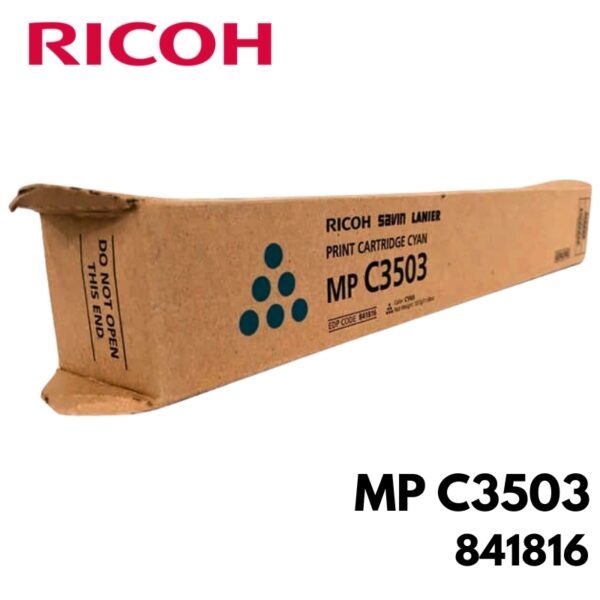 TONER RICOH 841816 CYAN MP C3003 MP C3503 18 KPG