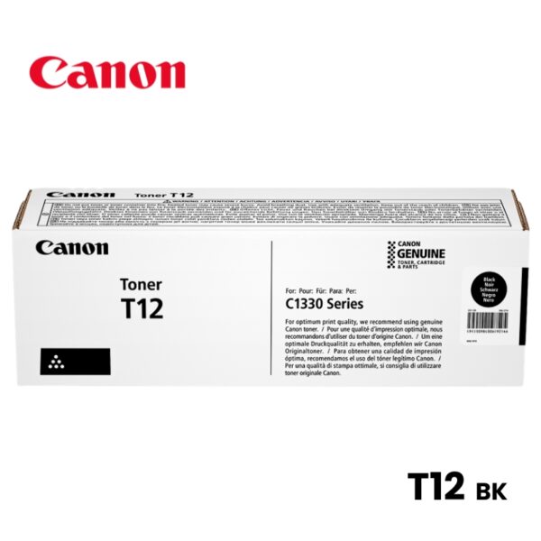 Toner Canon T12 bk Negro Series C1330 (5098C006)