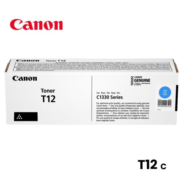 Toner Canon T12 c. Cyan Series C1330 (5097C006)